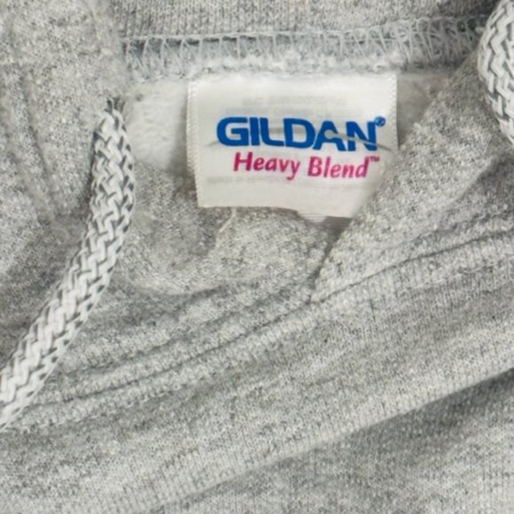 Gildan Grey Washington Huskies hoodie - Picture 2 of 2